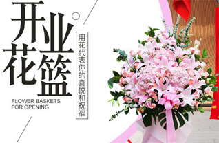 河南南阳镇平县二龙乡东马沟村花篮配送